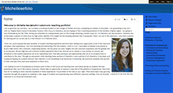 Desktop Screenshot of michellesefolio.wmwikis.net