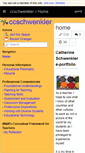 Mobile Screenshot of ccschwenkler.wmwikis.net