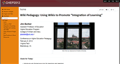 Desktop Screenshot of chep2012.wmwikis.net