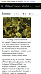 Mobile Screenshot of colleenpowers.wmwikis.net